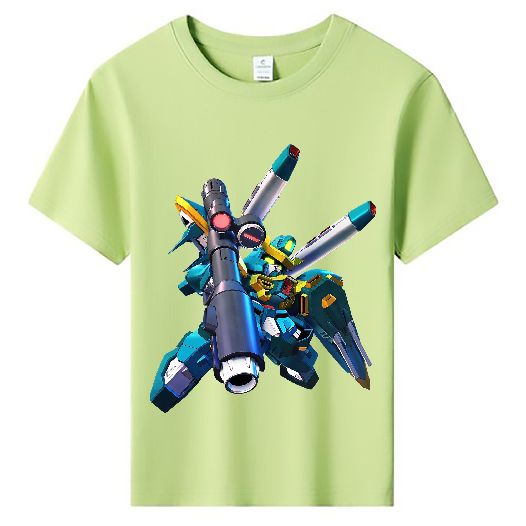 （画像用） 機動戦士ガンダム Mobile Suit Gundam 綿100％キッズTシャツ（フロントプリント）